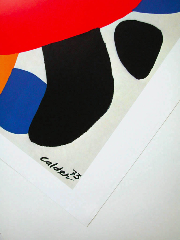 ALEXANDER CALDER, litho - Boomerang Tel Aviv 1977 kopen? Bied vanaf 69!