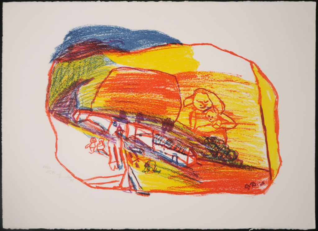 Pieter Defesche: Litho, Z.T. kopen? Bied vanaf 35!