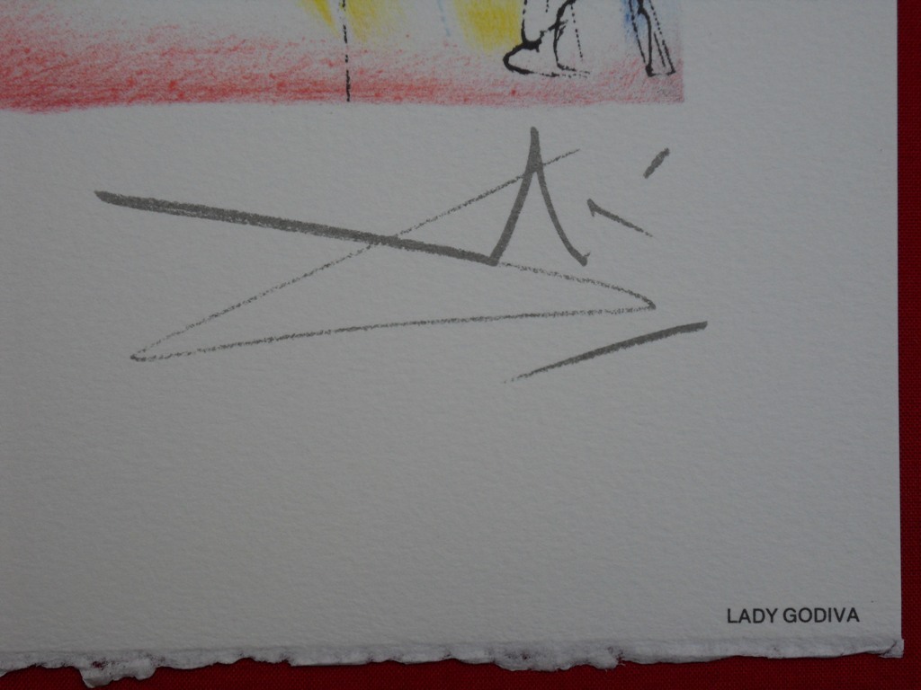 Salvador Dali : Lady Godiva ( les chevaux daliniens ) kopen? Bied vanaf 135!
