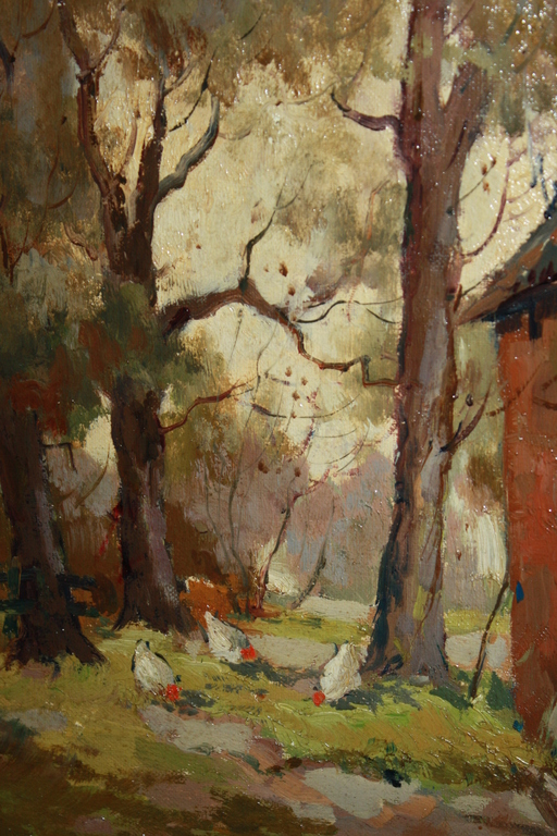 A VAN GILST  - KIPPEN IN HET BOS BIJ DE BOERDERIJ kopen? Bied vanaf 1!