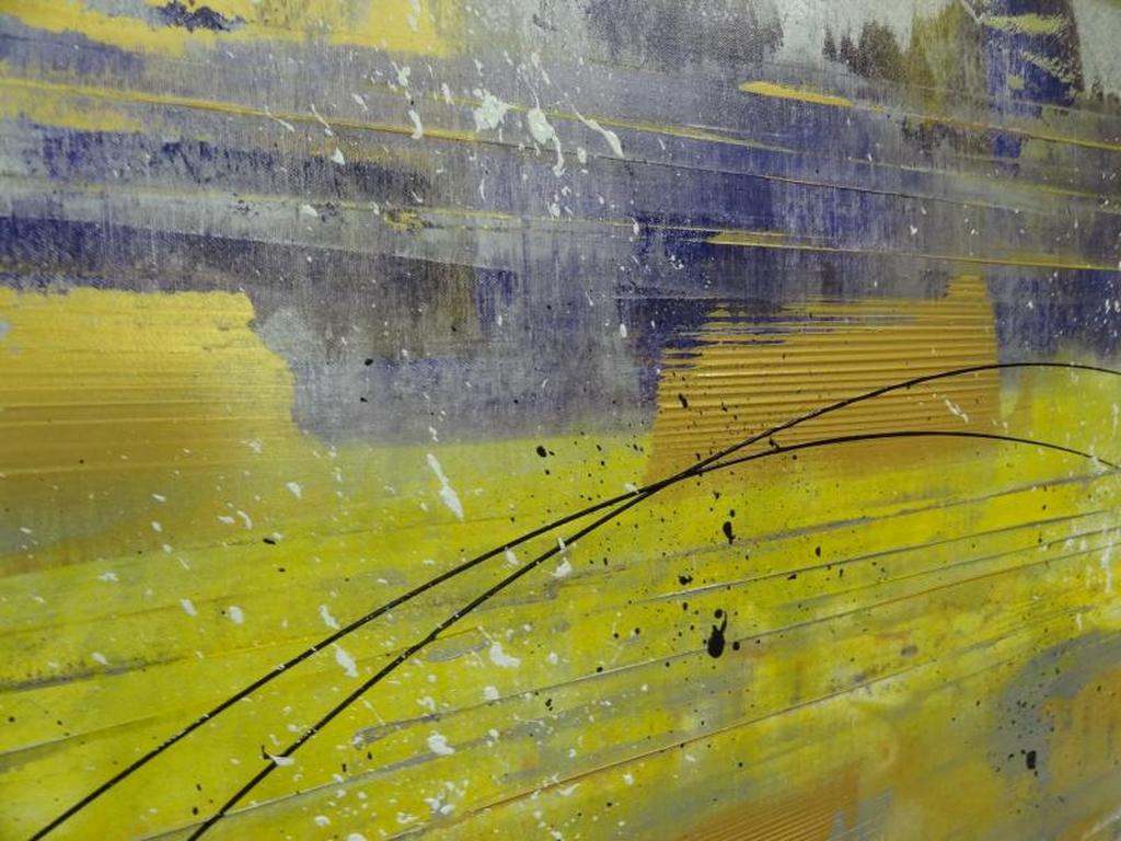 Marcel Wehl,  acryl op doek, abstract werk (XXL Formaat!) kopen? Bied vanaf 120!