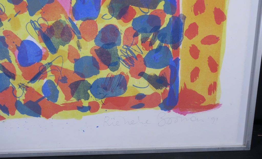 Rieneke Boonman: Litho, Carnaval - Ingelijst  kopen? Bied vanaf 1!