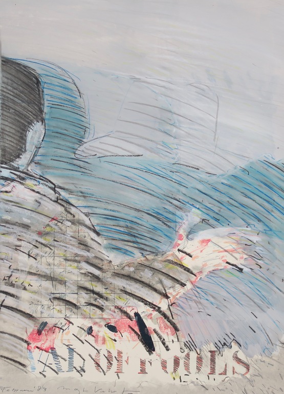 Marijke Verhoef: Gemengde techniek o.a. gouache op papier, (...) Fools kopen? Bied vanaf 1!