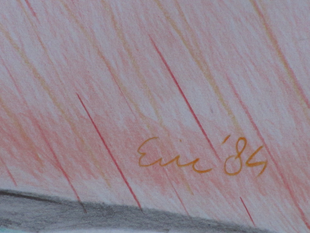 Eric Dordregter, Zonaanbidster, Airbrush-tekening kopen? Bied vanaf 1!