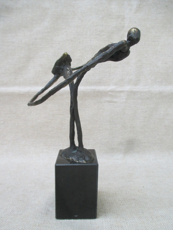 Ger van Tankeren: Verbronsd sculptuur, Heart to Heart kopen? Bied vanaf 25!