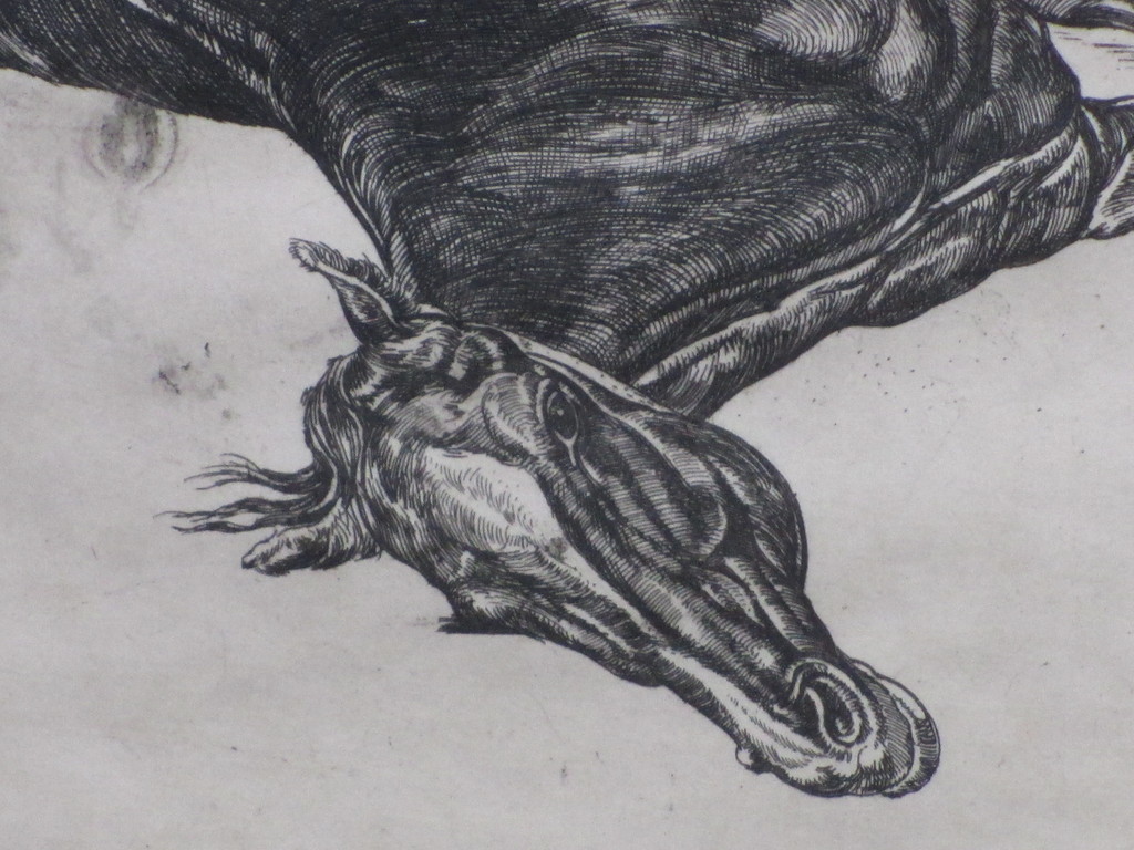 Pieter Dupont, Het doode paard, Ets op koper kopen? Bied vanaf 60!