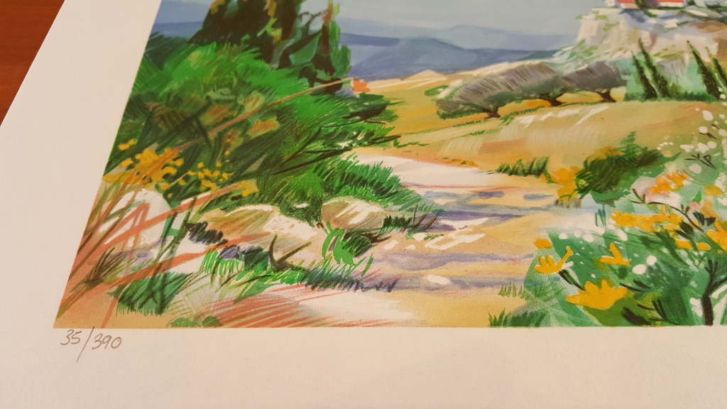 Ella Fort, Lente in Bretagne, Schitterende Kleuren Lithografie kopen? Bied vanaf 1!
