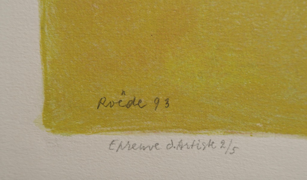 Jan Roede: Zeefdruk, Paar aan tafel kopen? Bied vanaf 100!