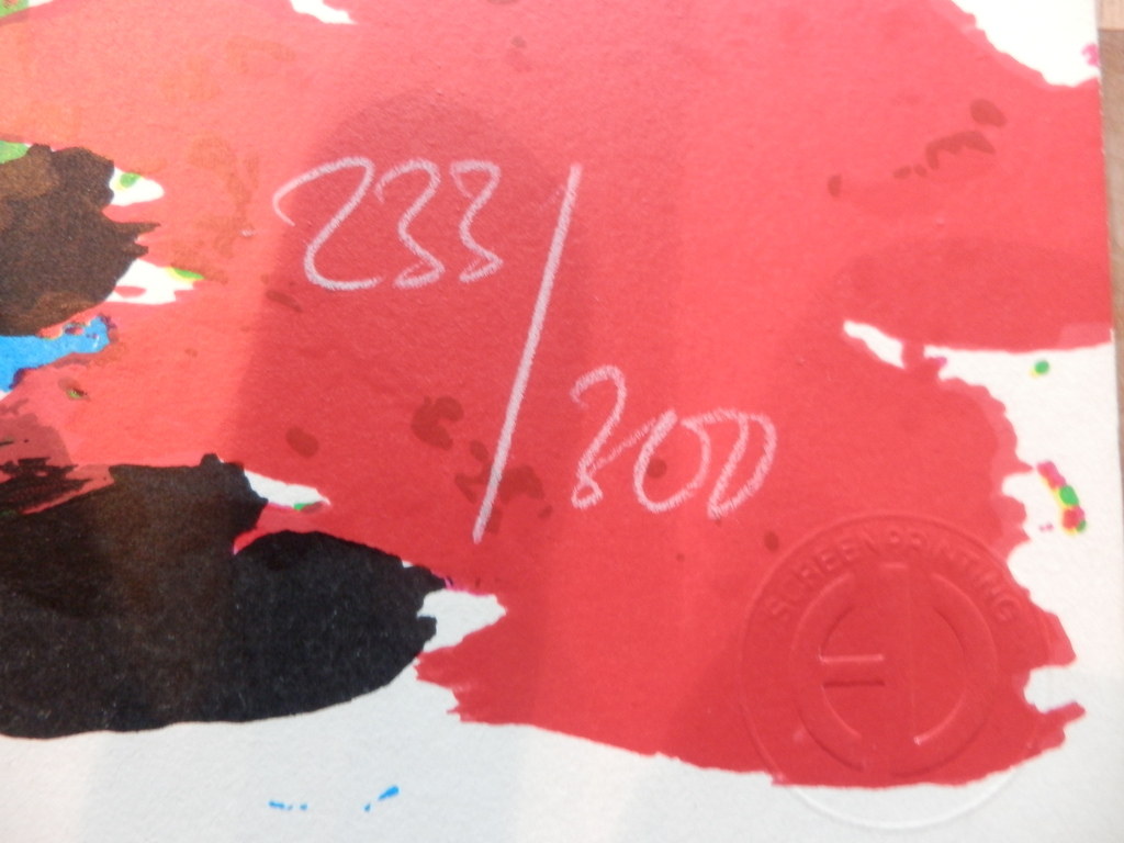 KAREL APPEL   Handgesigneerde Kleurenzeefdruk  HET GELE HOOFD uit 1977 kopen? Bied vanaf 325!