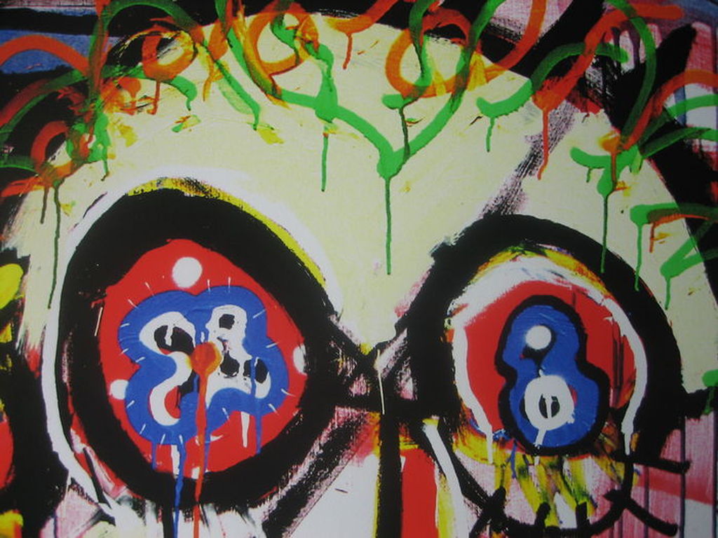 Paul Kostabi - 8 Ball Nation - Giclee - Handgesigneerd - Oplage: 75 - 2012 kopen? Bied vanaf 35!