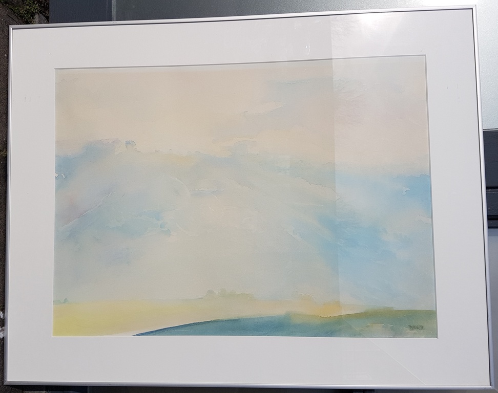 Theo Blankestijn: Aquarel, Landschap kopen? Bied vanaf 1!