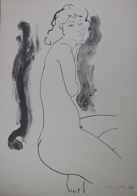 Alain Bonnefoit - Kleurenlitho - Nu verkocht voor € 70!