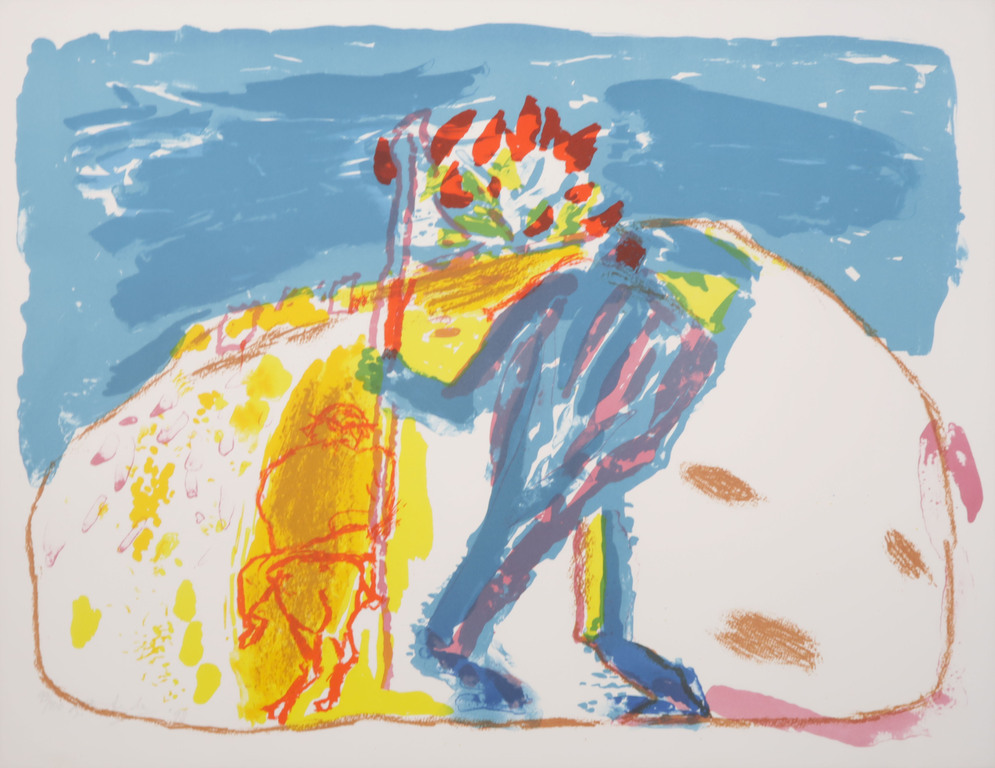 Pieter Defesche: Litho, Hemelse en Aardse liefde verkocht voor € 40!