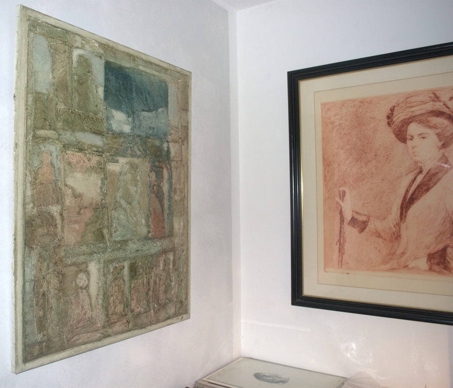 Reliëf I - olieverf op linnen 100x80 cm kopen? Bied vanaf 199!