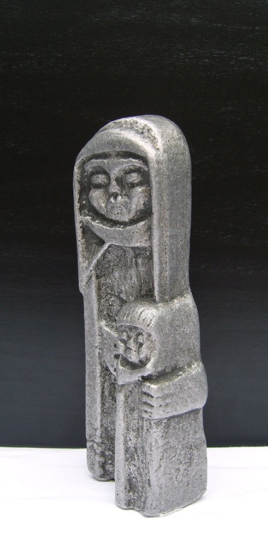 Ceysens, Willy: Schitterend beeld in aluminium. verkocht voor € 85!