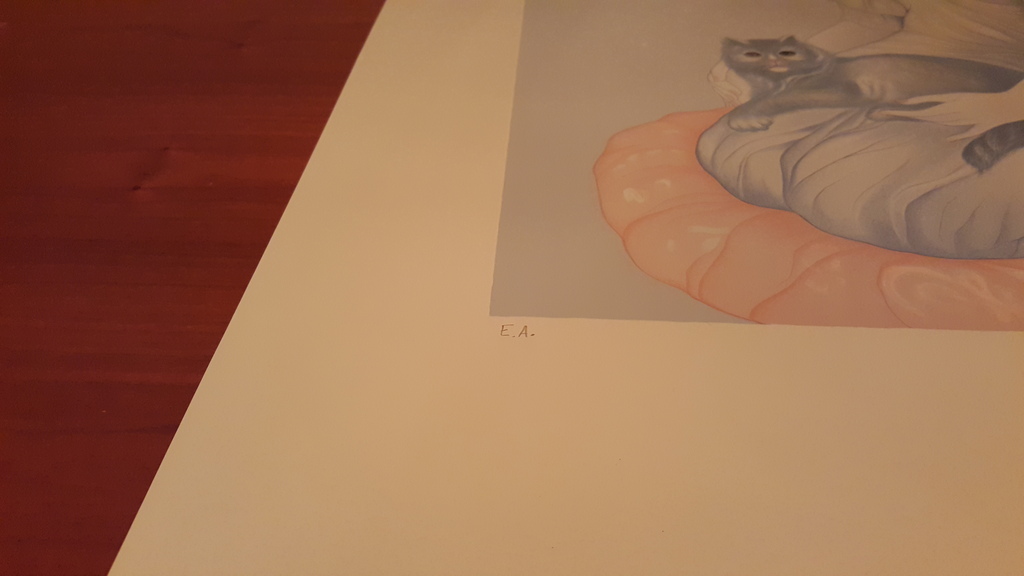 La Tendresse - lithografie - gesigneerd en genummerd - oplage 300 + EA kopen? Bied vanaf 10!