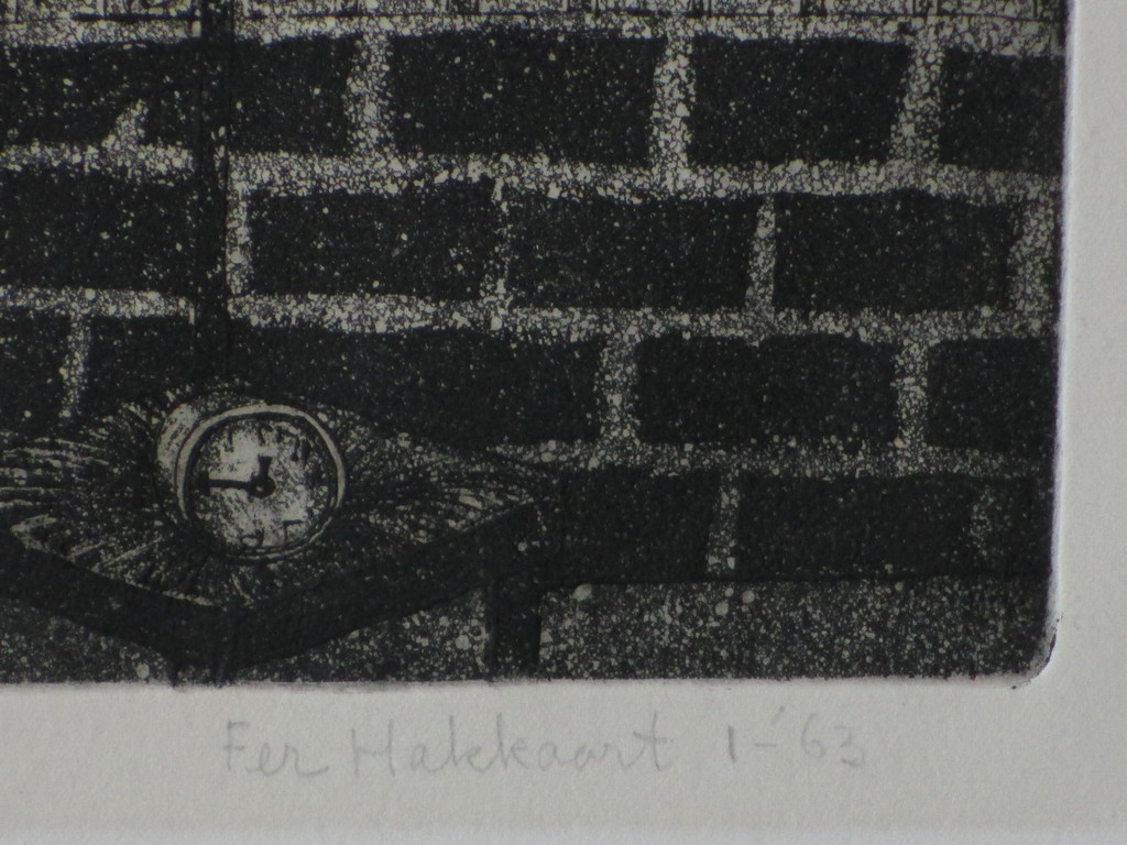 Fer Hakkaart, De hoer en het kacheltje, Ets kopen? Bied vanaf 50!