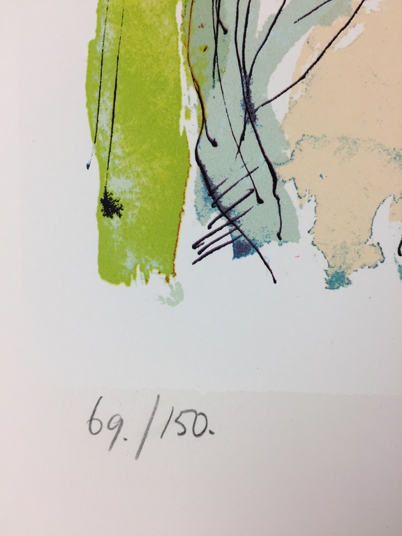 Nic Jonk, zeefdruk, 1981 kopen? Bied vanaf 89!