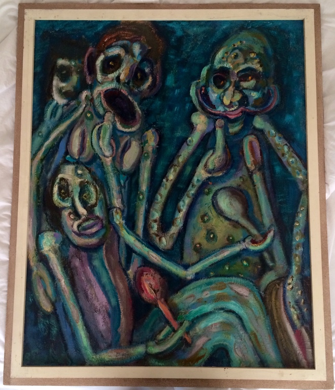 Bob Fernhout: Olieverf op doek, De Wording in de Muziek kopen? Bied vanaf 55!