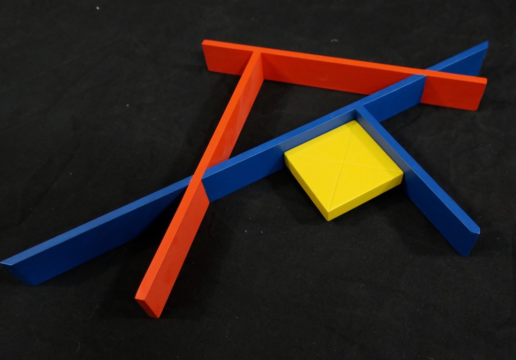 Andor Weininger: Houten multiple, Konstruktion I kopen? Bied vanaf 50!