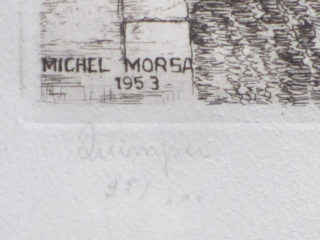 Michel Morsa, Quimper, Ets 1953 kopen? Bied vanaf 35!