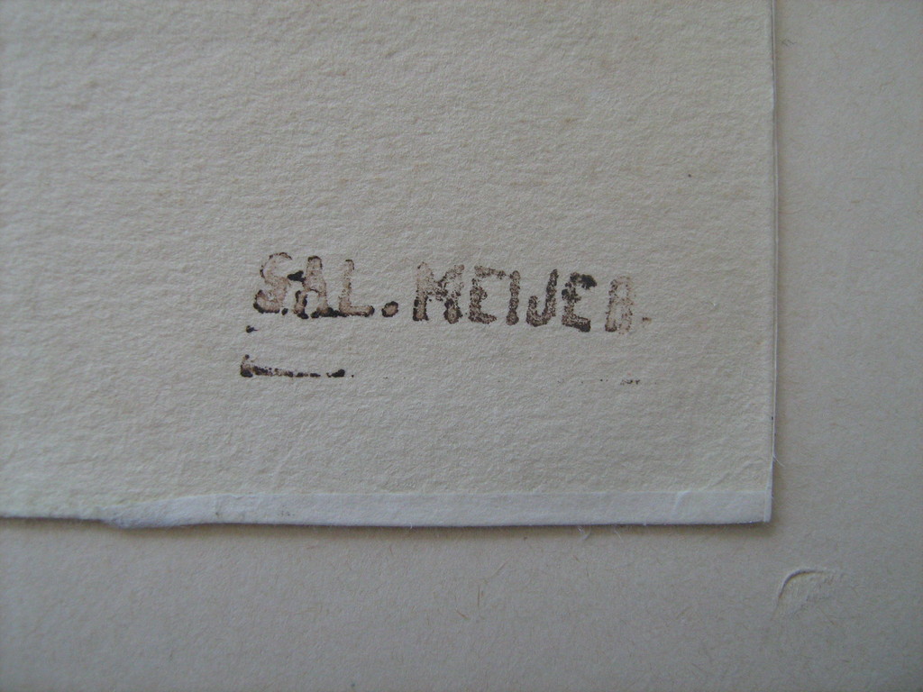 Sal Meijer (1877 - 1965) Amsterdam, Oudezijds Achterburgwal circa 1910 kopen? Bied vanaf 80!