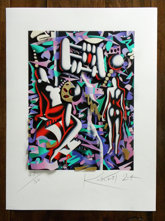 'Sirens of Temptation' - gesigneerde 3D constructie op basis van giclee - 2014 kopen? Bied vanaf 250!