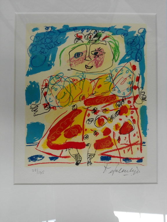 Kees Salentijn, zeefdruk op papier in lijst kopen? Bied vanaf 25!