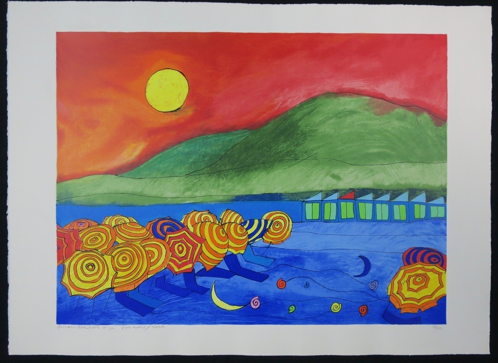 Susan Schildkamp: Zeefdruk, Schaduw/licht kopen? Bied vanaf 1!