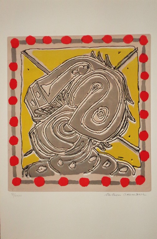 Arturo Carmassi 1925 Italie - Abstracte compositie kopen? Bied vanaf 29!