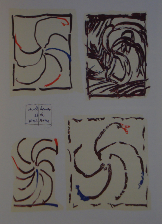 Alechinsky, litho uit 1981 verkocht voor € 100!