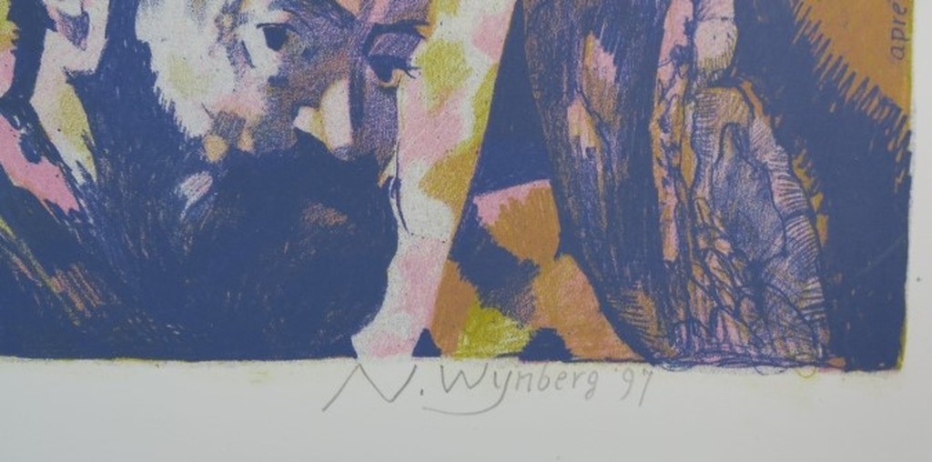 Nicolaas Wijnberg: Litho, Le chapeau de Cezanne kopen? Bied vanaf 1!