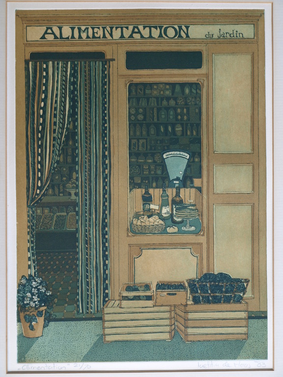 Laetitia de Haas: Kleurenets - Alimentation – 1983 verkocht voor € 45!