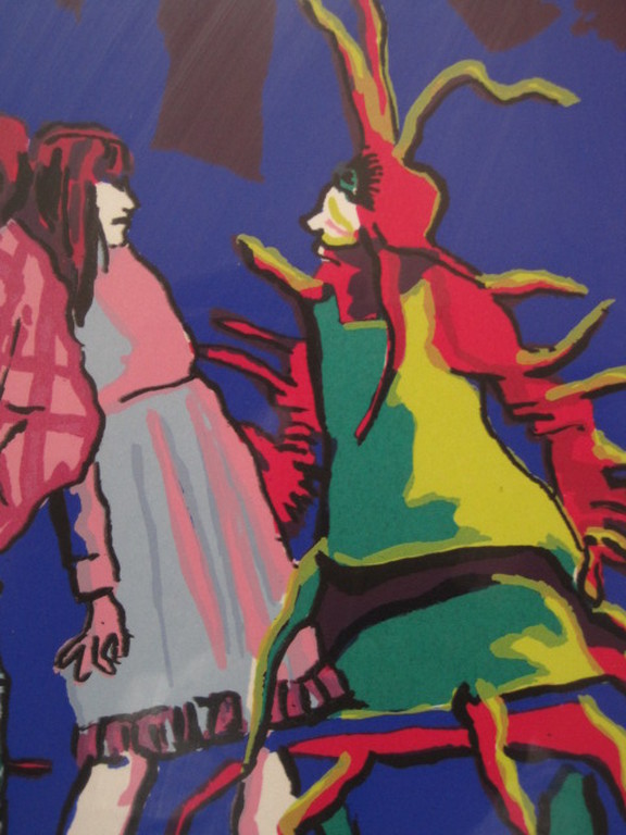 Frank Rosen (1946-) exclusieve zeefdruk "Tip Top" potloodgesigneerd 33/90 kopen? Bied vanaf 1!