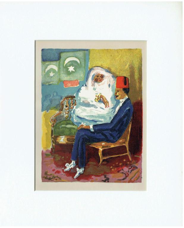 Kees van Dongen - Houtgravure- La Consultation kopen? Bied vanaf 1!
