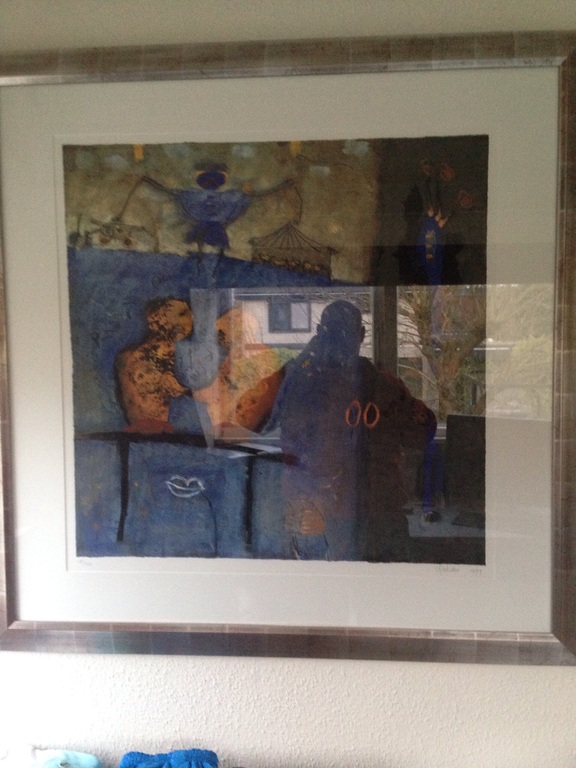 Liesbeth Rahder zeefdruk verkocht voor € 75!