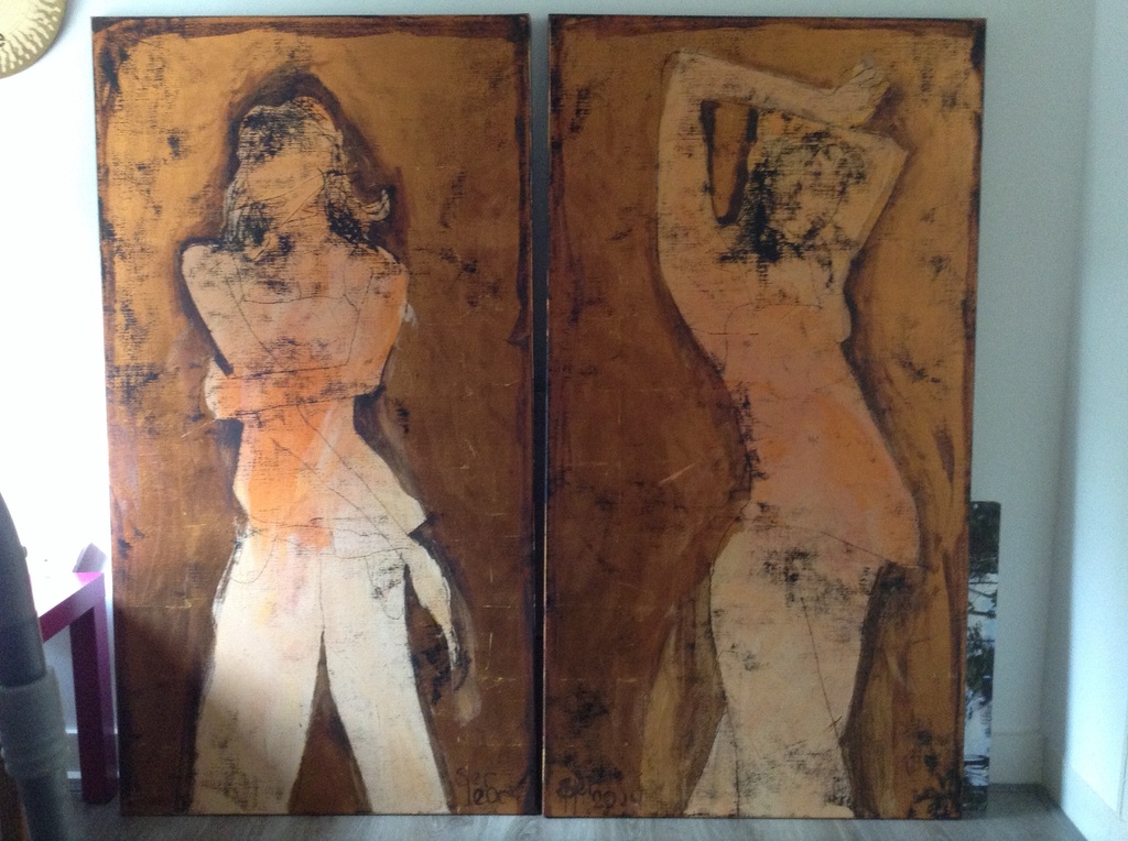 Tweeluik van Sjer Jacobs 2004 "twee vrouwen" kopen? Bied vanaf 2000!