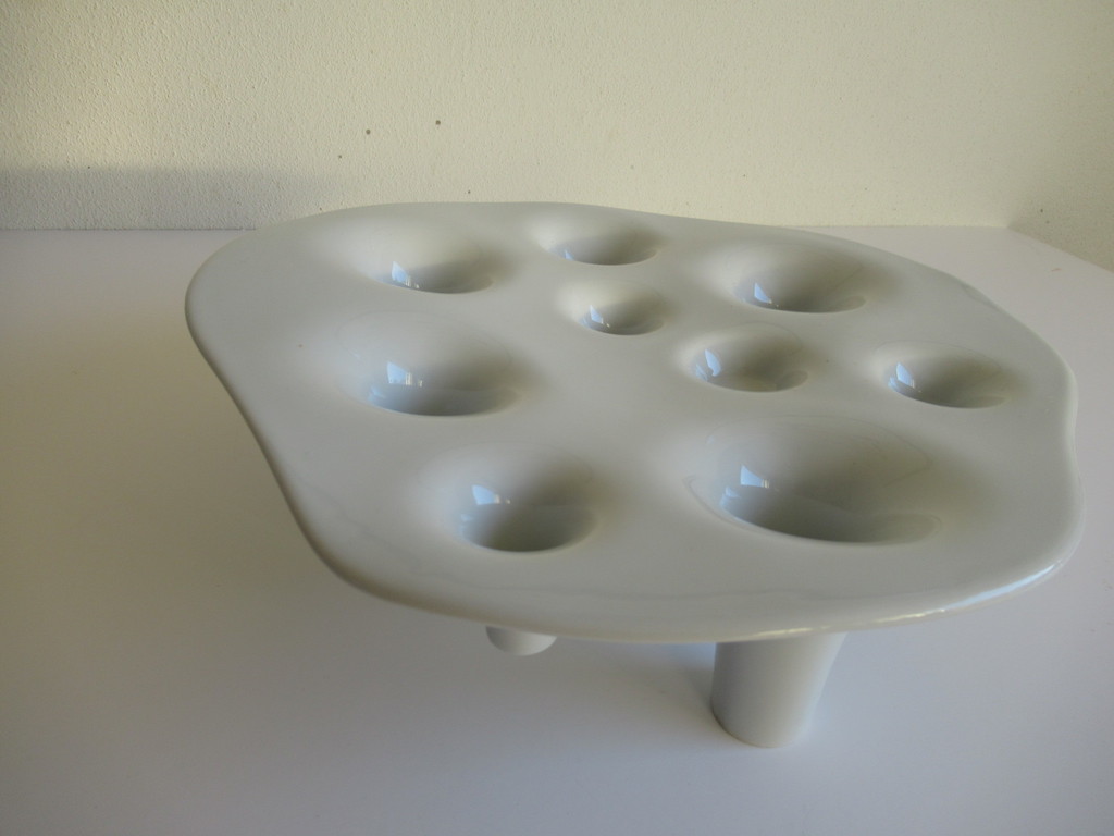 Willem Noyens: keramiek fruitschaal/kaarsenstandaard kopen? Bied vanaf 1!