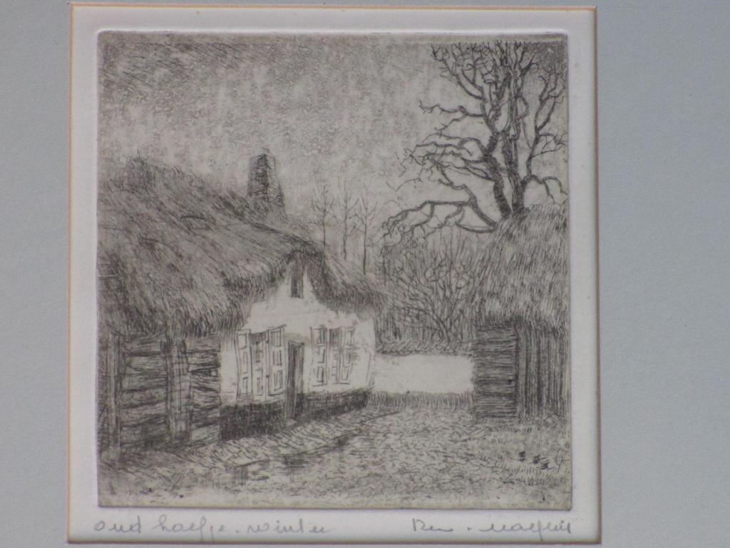 Romain Malfliet, Oud Hoefje in de winter, Ets kopen? Bied vanaf 25!