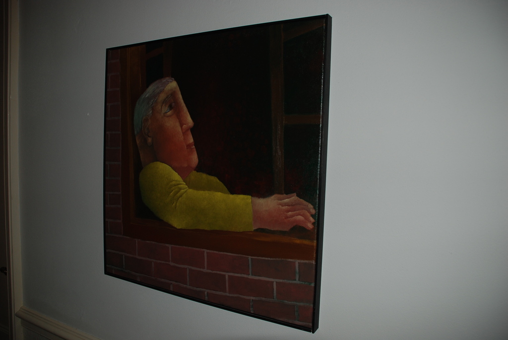 Ton Bouchier, Met Pensioen, Olie op linnen kopen? Bied vanaf 450!