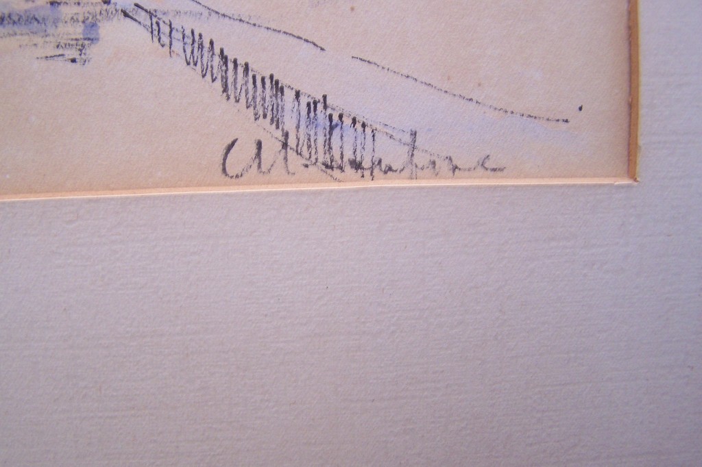 Jobst Heinrich Frese,  Pseudoniem Soutine, Michel (Maurice) , aquarel kopen? Bied vanaf 10!
