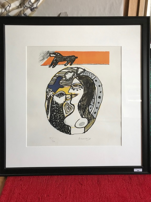 Corneille - Gesigneerde Zeefdruk - met echtheidscertificaat kopen? Bied vanaf 245!