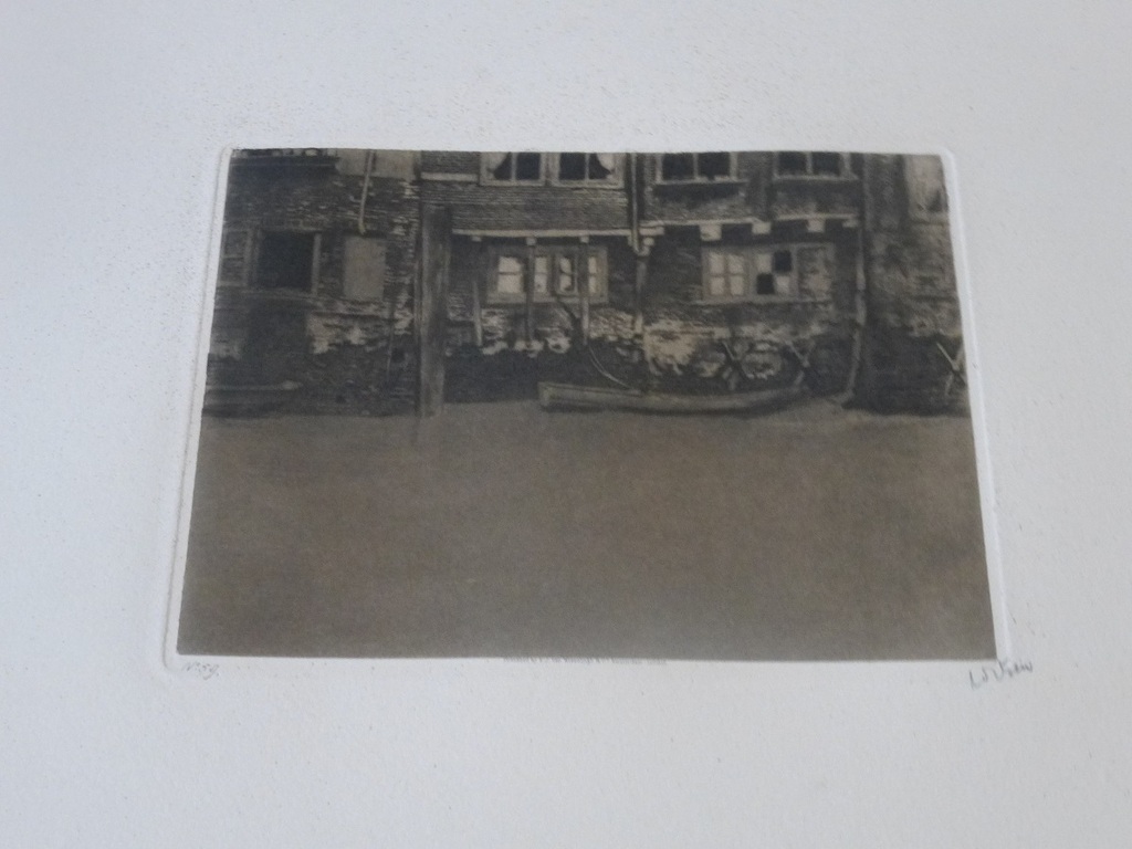 Willem Witsen, Ets: Voorstraatshaven 8, Dordrecht, handgesigneerd kopen? Bied vanaf 275!
