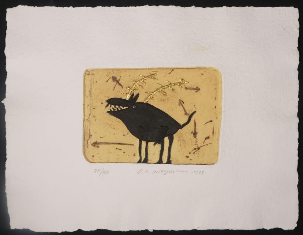 Raymond Waydelich: Aquagravure, Z.T. kopen? Bied vanaf 40!