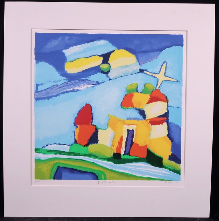 Saskia Bremer: Zeefdruk, Jerusalem Castle kopen? Bied vanaf 1!