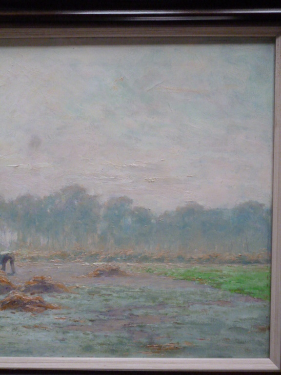 Adrianus Miolée - olieverf - "Octoberochtend bij Elspeet" kopen? Bied vanaf 1200!