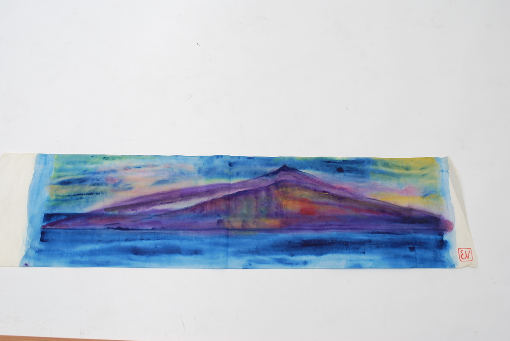 ERNST VIJLBRIEF (1934-2010), aquarel op rijstpapier kopen? Bied vanaf 1!