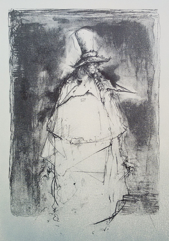 William (Dirkje) Kuik - Mortum Melancholia, litho kopen? Bied vanaf 30!