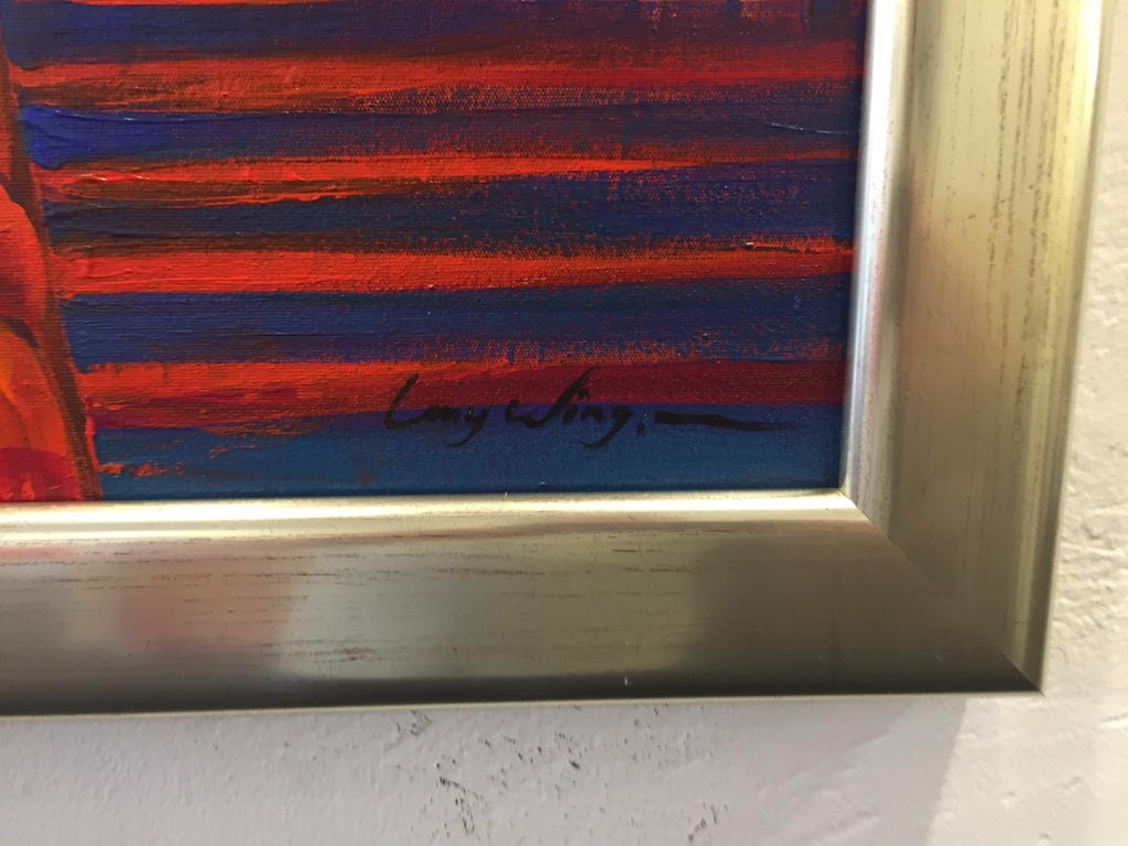 Lony Wing  Acryl op doek   The lake in Buyan  kopen? Bied vanaf 199!