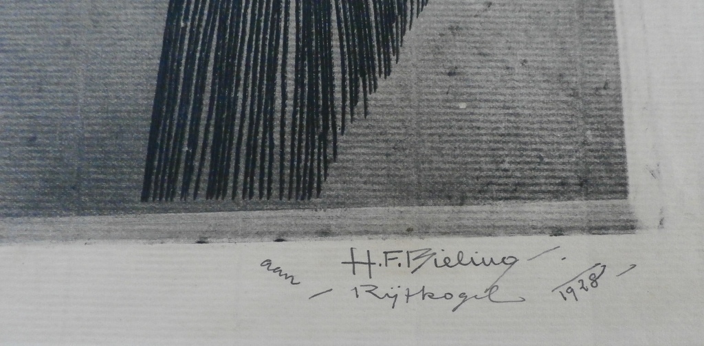 Herman Bieling - Houtsnede - Apostel Petrus - 1928 kopen? Bied vanaf 75!